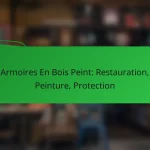 Armoires En Bois Peint: Restauration, Peinture, Protection