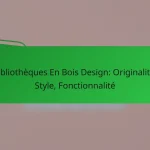 Bibliothèques En Bois Design: Originalité, Style, Fonctionnalité