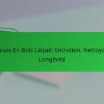 Chaises En Bois Laqué: Entretien, Nettoyage, Longévité